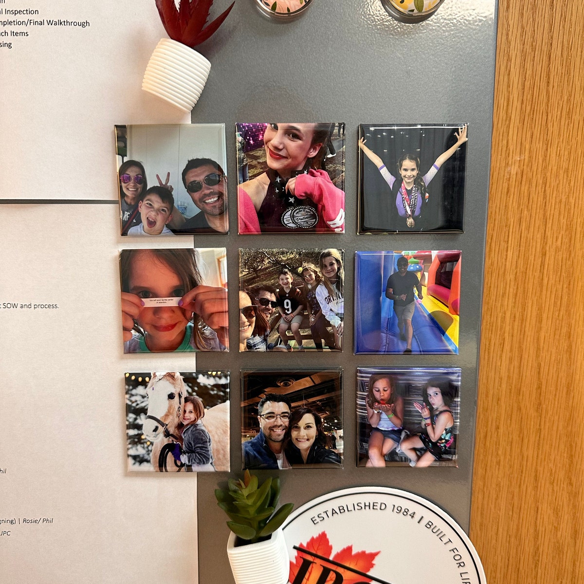 Custom Photo Magnets and Adhesive Photos