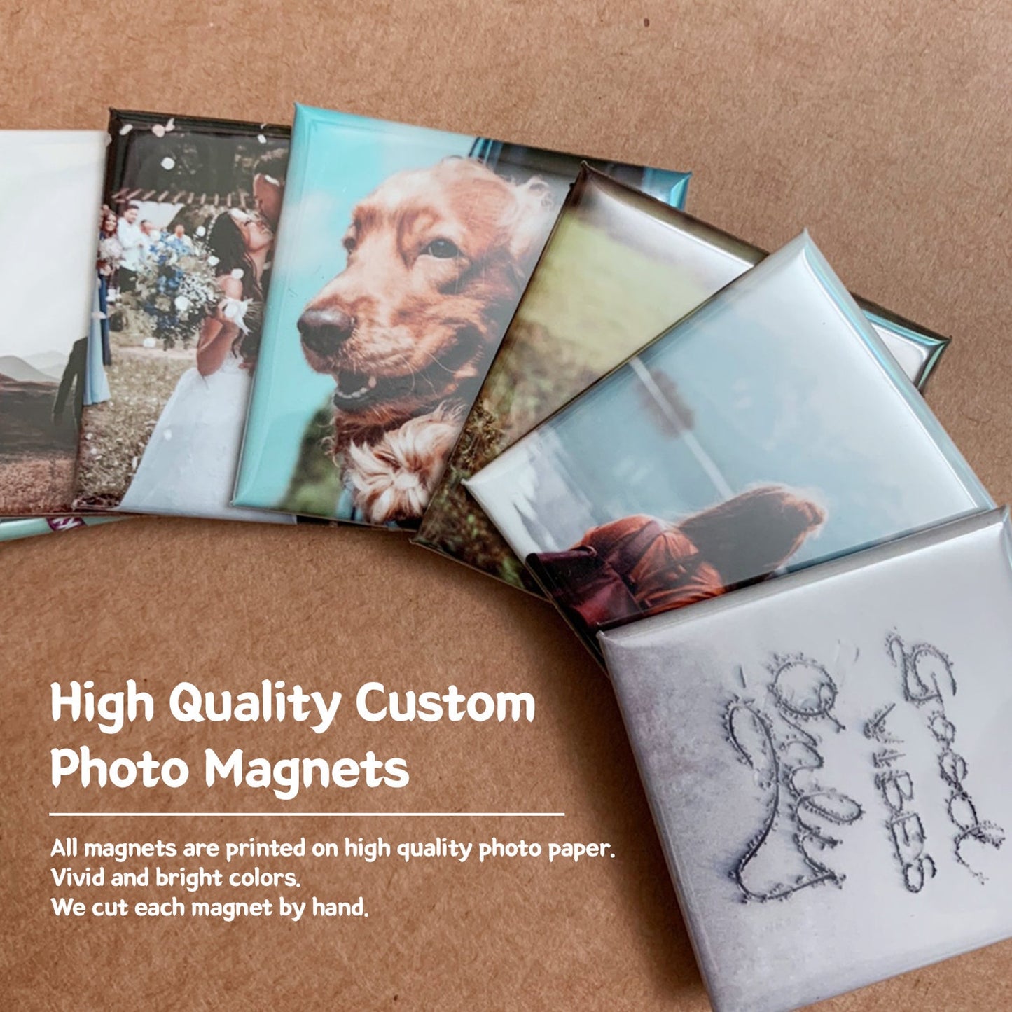 Custom Photo Magnets and Adhesive Photos