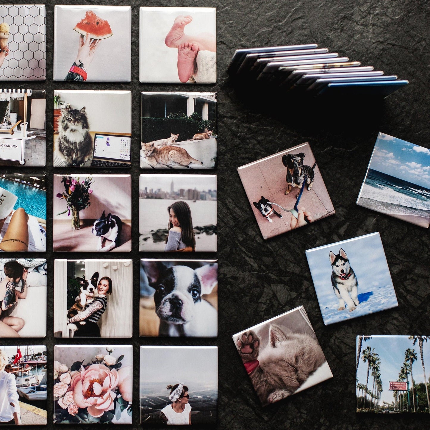 Custom Photo Magnets and Adhesive Photos